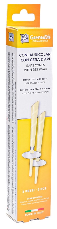 CONI AURICOLARI 2 PEZZI GAMMADIS - Farmacia Del Monaco