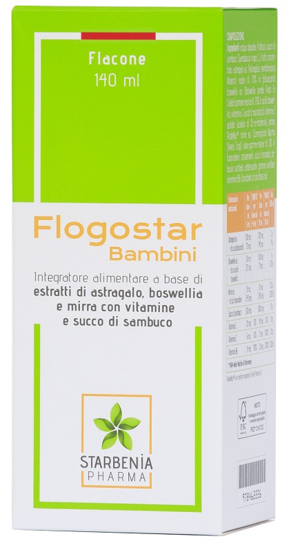 FLOGOSTAR BIMBI 140 ML - Farmacia Del Monaco