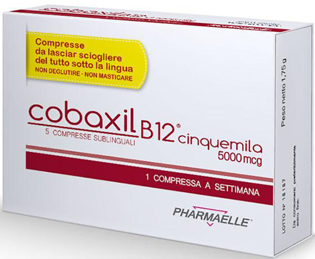 COBAXIL B12 5000MCG 5 COMPRESSE SUBLINGUALI - Farmacia Del Monaco