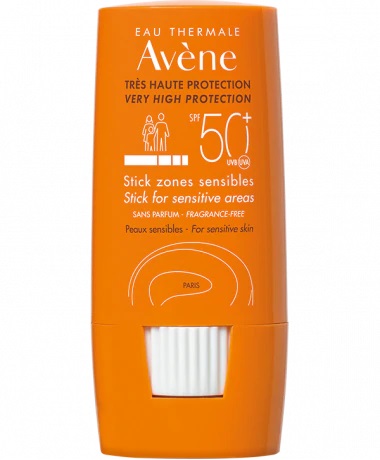 AVENE EAU THERMALE STICK LARGE ZONE SENSIBILI 50+ 8 G - Farmacia Del Monaco