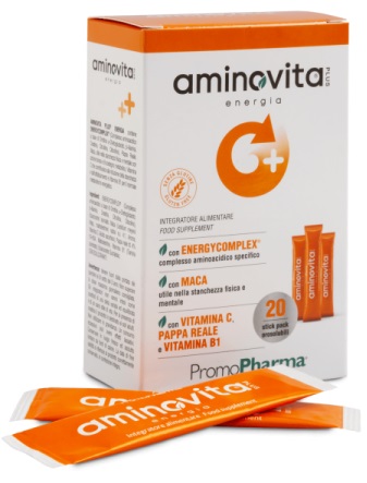 AMINOVITA PLUS ENERGIA 20 STICK PACK X 2 G - Farmacia Del Monaco
