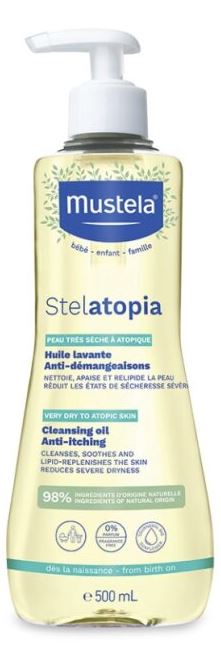 MUSTELA STELATOPIA OLIO BAGNO 500 ML - Farmacia Del Monaco
