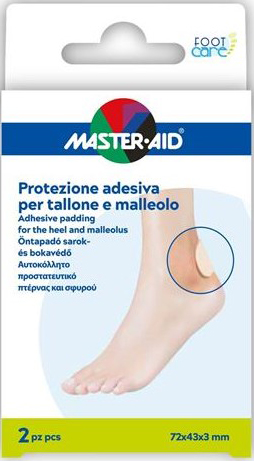 PROTEZIONE TALLONE/MALLEOLO MASTER-AID FOOTCARE 2 PEZZI A7 - Farmacia Del Monaco