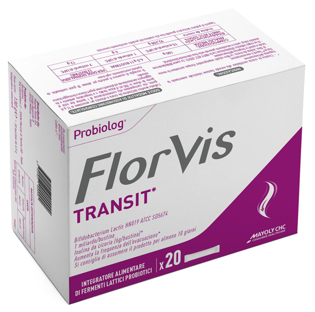 FLORVIS TRANSIT SOSPENSIONE ORALE 20 BUSTINE - Farmacia Del Monaco