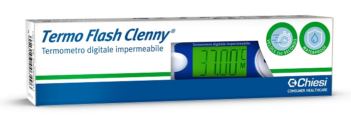 TERMOMETRO CLENNY TERMO FLASH PREDITTIVO 10 SECONDI WATERPROOF - Farmacia Del Monaco