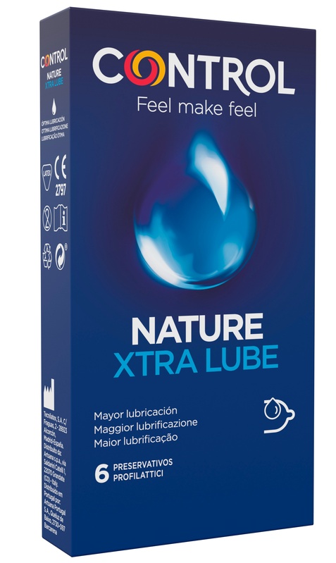 PROFILATTICO CONTROL NATURE 2,0 XTRA LUBE 6 PEZZI - Farmacia Del Monaco