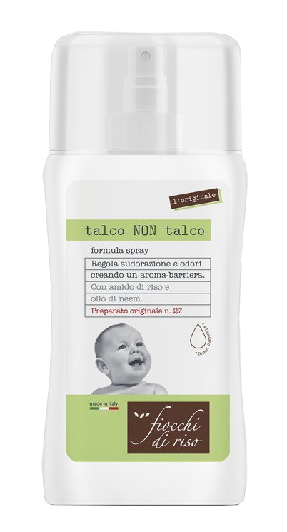 FIOCCHI DI RISO TALCO NON TALCO SPRAY 100 ML - Farmacia Del Monaco
