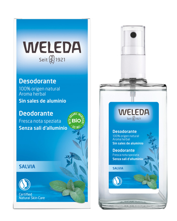 DEODORANTE SPRAY SALVIA 100 ML - Farmacia Del Monaco