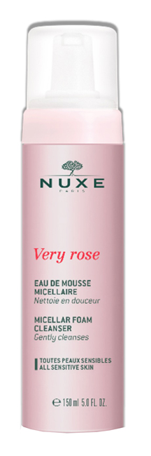 NUXE VERY ROSE MOUSSE LEGGERA DETERGENTE 150 ML - Farmacia Del Monaco