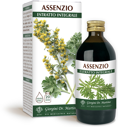 ASSENZIO ESTRATTO INTEGRALE 200 ML - Farmacia Del Monaco