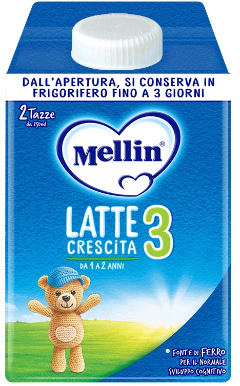 MELLIN 3 LATTE 500 ML - Farmacia Del Monaco