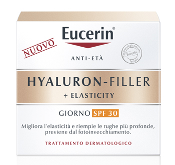 EUCERIN HYALURON-FILLER + ELASTICITY CREMA GIORNO SPF30 50 ML - Farmacia Del Monaco