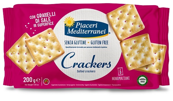 PIACERI MEDITERRANEI CRACKERS 200 G - Farmacia Del Monaco