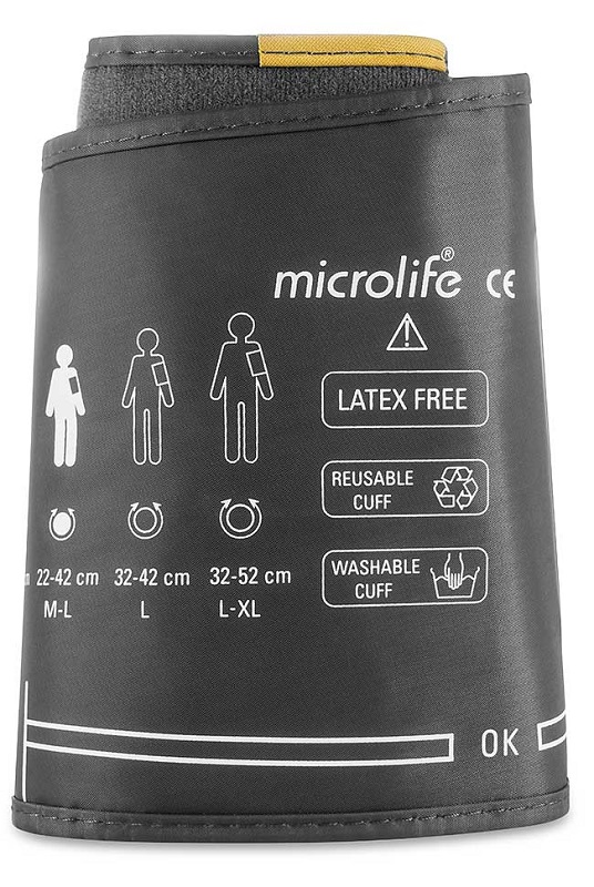 MICROLIFE BRACCIALE MORBIDO 4G M MS-1722C - Farmacia Del Monaco
