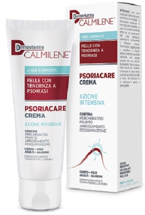 DERMOVITAMINA CALMILENE PSORIACARE CREMA AZIONE INTENSIVA PER PELLE CON TENDENZA A PSORIASI 50 ML - Farmacia Del Monaco