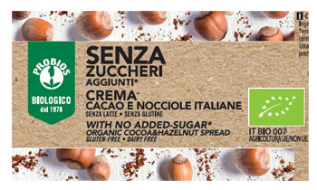 CREMA SPALMABILE CACAO/NOCCIOLE SENZA ZUCCHERI AGGIUNTI 200 G - Farmacia Del Monaco