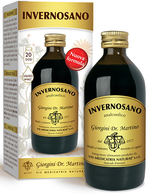 INVERNOSANO LIQUIDO ANALCOLICO 200 ML - Farmacia Del Monaco