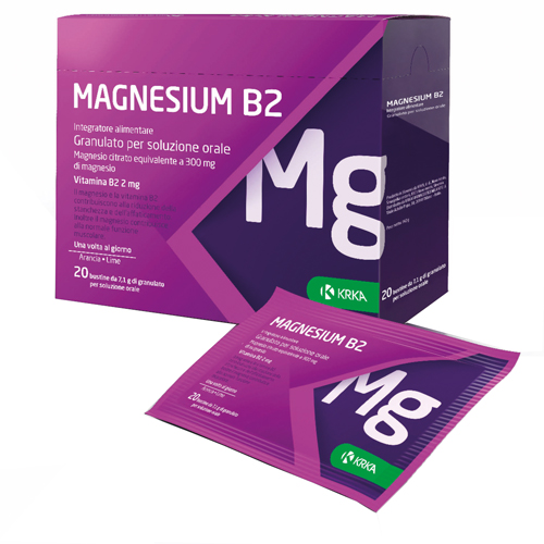 MAGNESIUM B2 300/2MG 20 BUSTINE - Farmacia Del Monaco