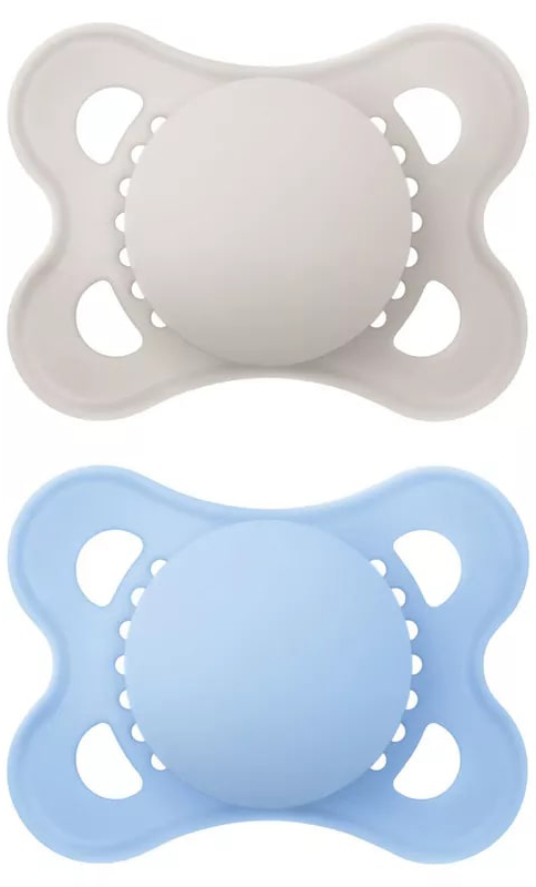 MAM SUCCHIETTO ORIGINAL 2-6 MESI SILICONE MASCHIO 2 PEZZI - Farmacia Del Monaco