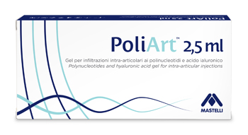 SIRINGA INTRA-ARTICOLARE PRERIEMPITA POLIART 2,5ML POLINUCLEOTIDI 10MG/ML E ACIDO IALURONICO 10MG/ML 2,5 ML - Farmacia Del Monaco