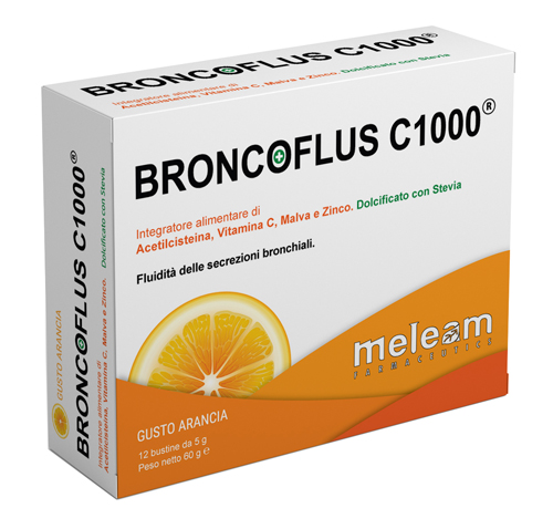 BRONCOFLUS C1000 12 BUSTINE - Farmacia Del Monaco