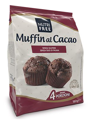 NUTRIFREE MUFFIN AL CACAO 4 X 45 G - Farmacia Del Monaco