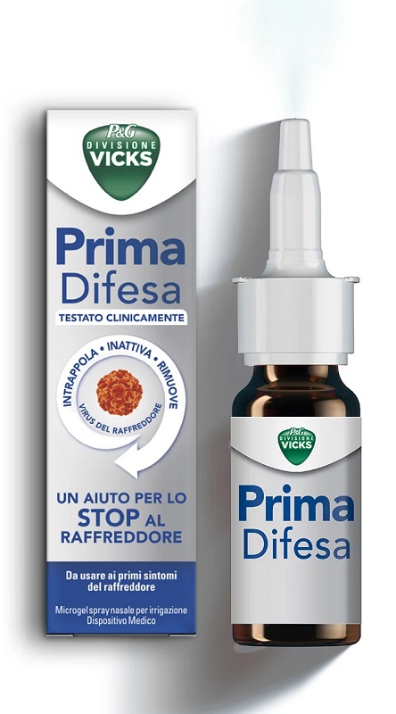 VICKS PRIMA DIFESA MICROGEL SPRAY NASALE IN MICROGEL 15 ML - Farmacia Del Monaco
