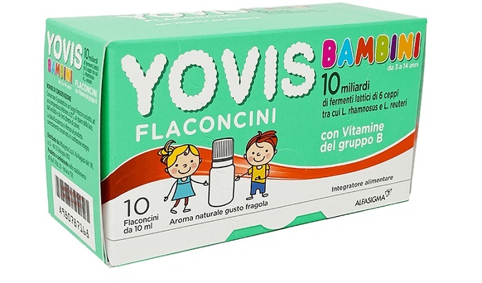 YOVIS BAMBINI FRAGOLA 10 FLACONCINI DA 10 ML - Farmacia Del Monaco