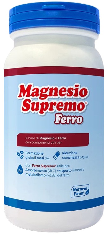 MAGNESIO SUPREMO FERRO 150 G - Farmacia Del Monaco