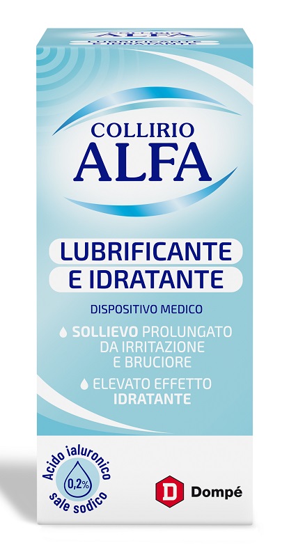 COLLIRIO ALFA LUBRIFICANTE/IDRATANTE 10 ML - Farmacia Del Monaco