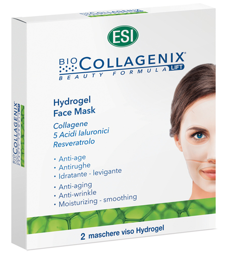 ESI BIOCOLLAGENIX HYDROGEL FACE MASK 2 PEZZI - Farmacia Del Monaco