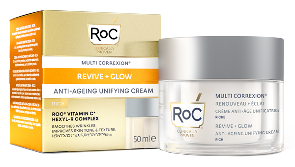 ROC MULTI CORREXION REVIVE + GLOW CREMA VISO 50 ML - Farmacia Del Monaco