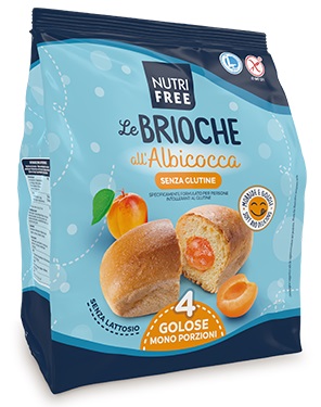 NUTRIFREE LE BRIOCHE ALBICOCCA 200 G - Farmacia Del Monaco