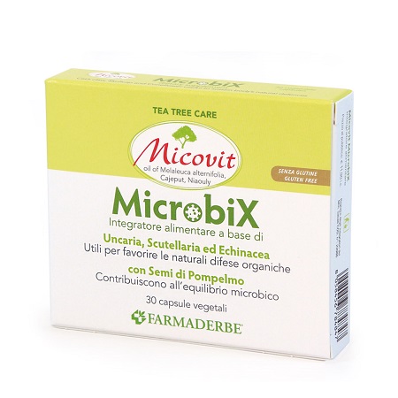 MICOVIT MICROBIX 30 CAPSULE - Farmacia Del Monaco