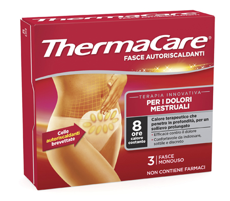 FASCIA THERMACARE DOLORI MESTRUALI 3 PEZZI - Farmacia Del Monaco