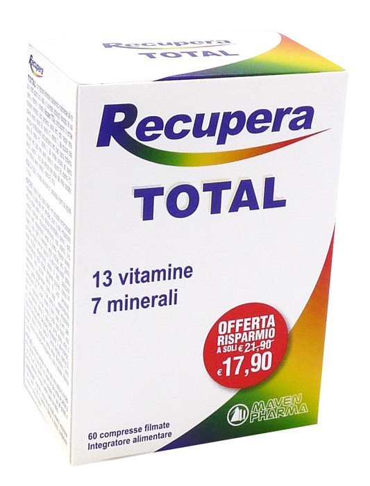 RECUPERA TOTAL 60 COMPRESSE - Farmacia Del Monaco