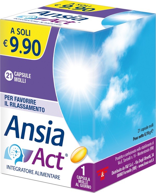 ANSIA ACT 21 CAPSULE MOLLI - Farmacia Del Monaco