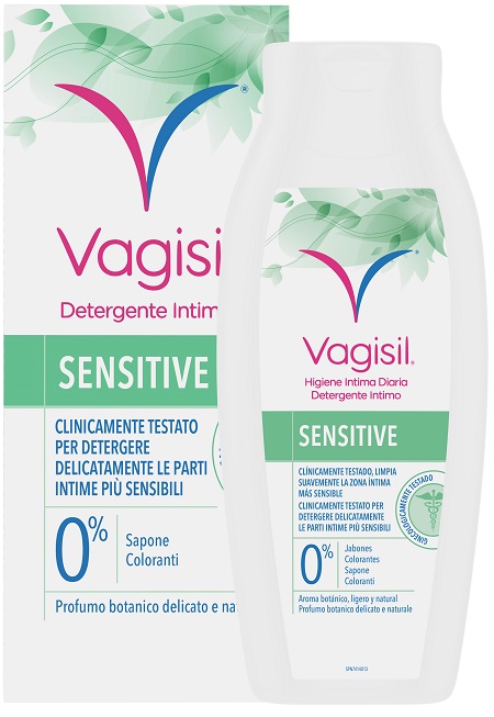 VAGISIL DETERGENTE INTIMO SENSITIVE OS 250 ML - Farmacia Del Monaco