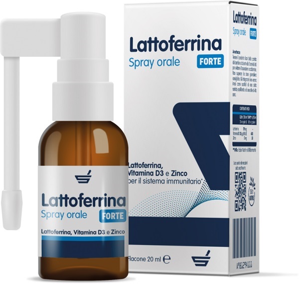LATTOFERRINA FORTE SPRAY ORALE 20 ML - Farmacia Del Monaco