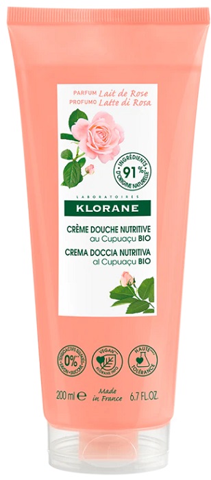 KLORANE CREMA DOCCIA LATTE DI ROSA 200 ML - Farmacia Del Monaco