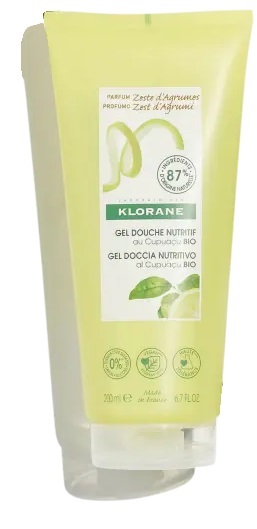 KLORANE GEL DOCCIA ZEST D'AGRUMI 200 ML - Farmacia Del Monaco