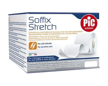 CEROTTO IN ROCCHETTO SOFFIX STRETCH 10X1000 CM CON FUSTELLA - Farmacia Del Monaco