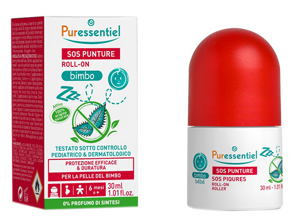PURESSENTIEL ROLL PUNTURA BAMBINO INSETTI 30 ML - Farmacia Del Monaco