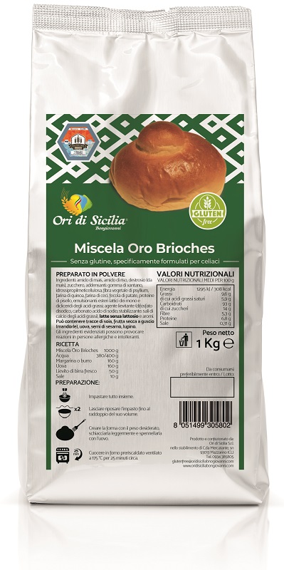 ORI DI SICILIA MIX ORO BRIOCHES 1 KG - Farmacia Del Monaco