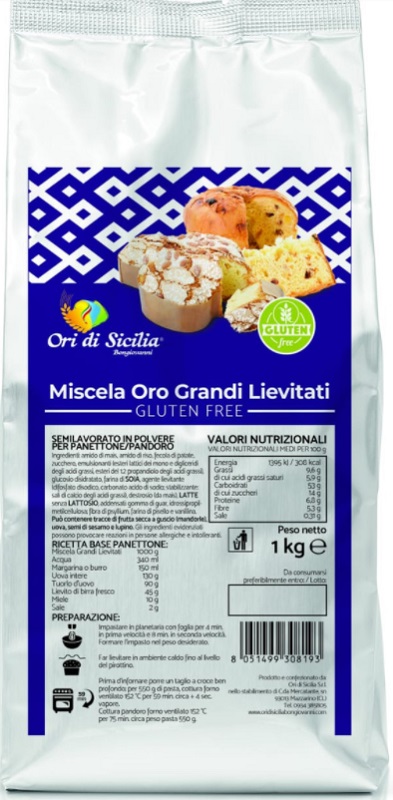 ORI DI SICILIA MIX ORO GRANDI LIEVITATI 1 KG - Farmacia Del Monaco