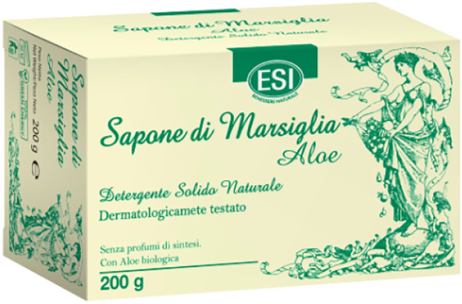 ESI SAPONE DI MARSIGLIA ALOE 200 G - Farmacia Del Monaco