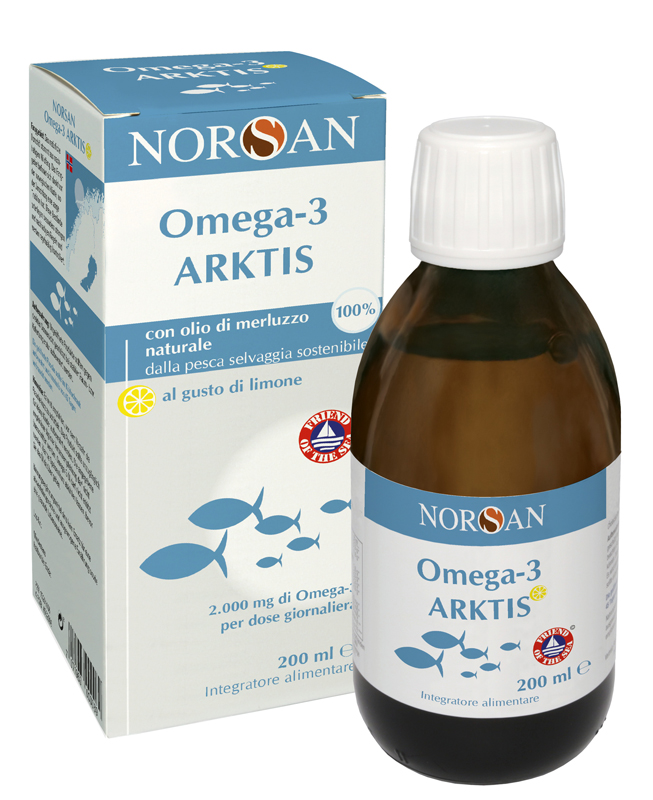 NORSAN OMEGA 3 ARKTIS 200 ML - Farmacia Del Monaco