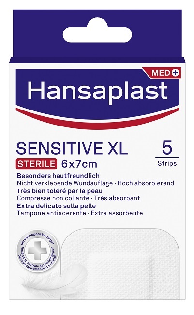 CEROTTO HANSAPLAST SENSITIVE XL 5 PEZZI - Farmacia Del Monaco