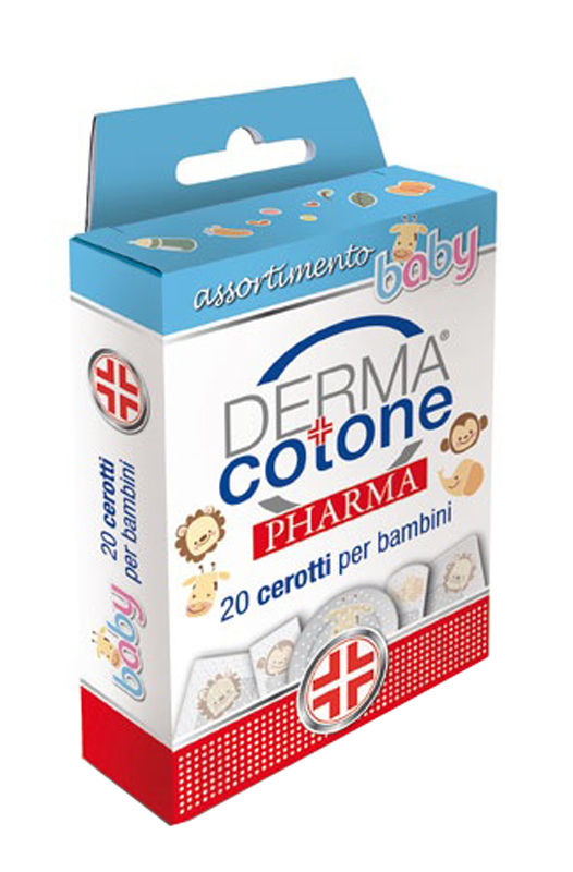 DERMACOTONEPHARMA CEROTTO BAMBINI ASSORTITI 20 PEZZI - Farmacia Del Monaco
