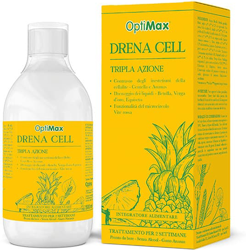 OPTIMAX DRENA CELL 500 ML - Farmacia Del Monaco